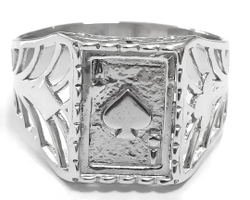 Ювелирное кольцо из серебра от бренда "Эстерелла"