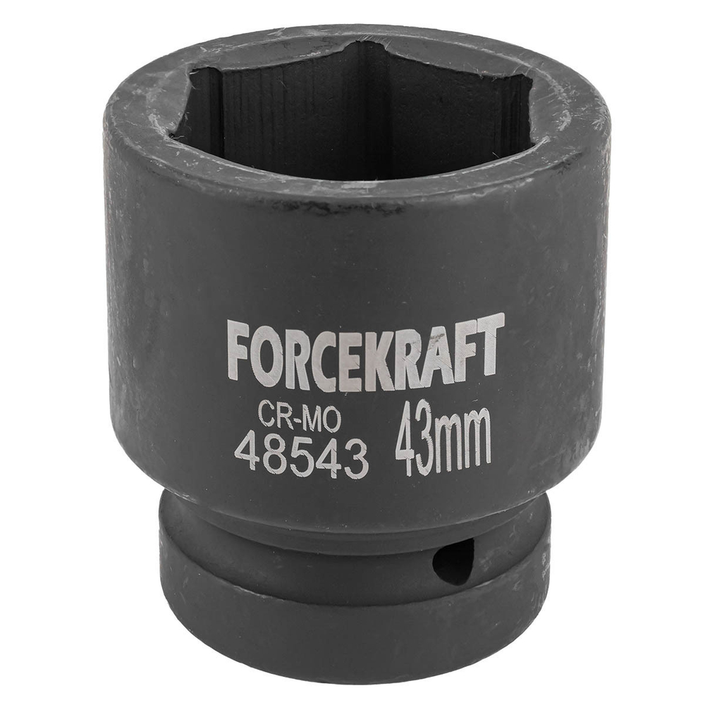 Головка ударная 1'', 43мм (6гр.) FORCEKRAFT FK-48543