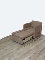 Кресло-кровать "Миник" с подлокотниками