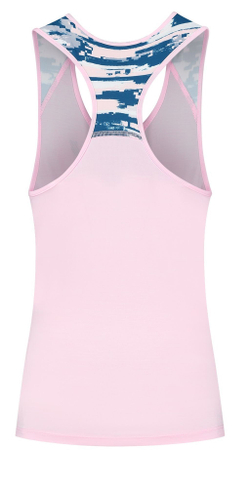Женский топ теннисный K-Swiss Tac Hypercourt Advantage Tank 2 - cher blos melange/print