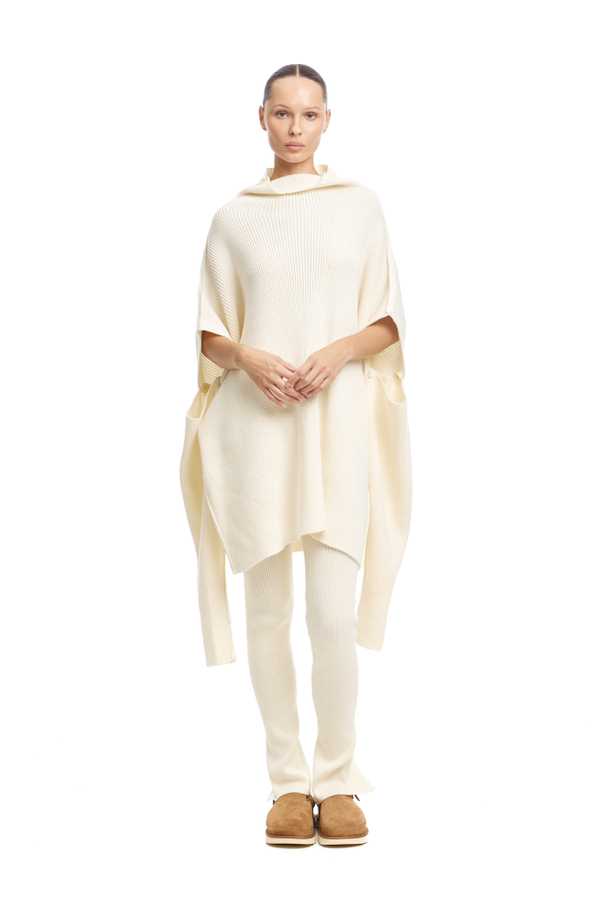 Джемпер с отстегивающимися рукавами WARM UP Milk