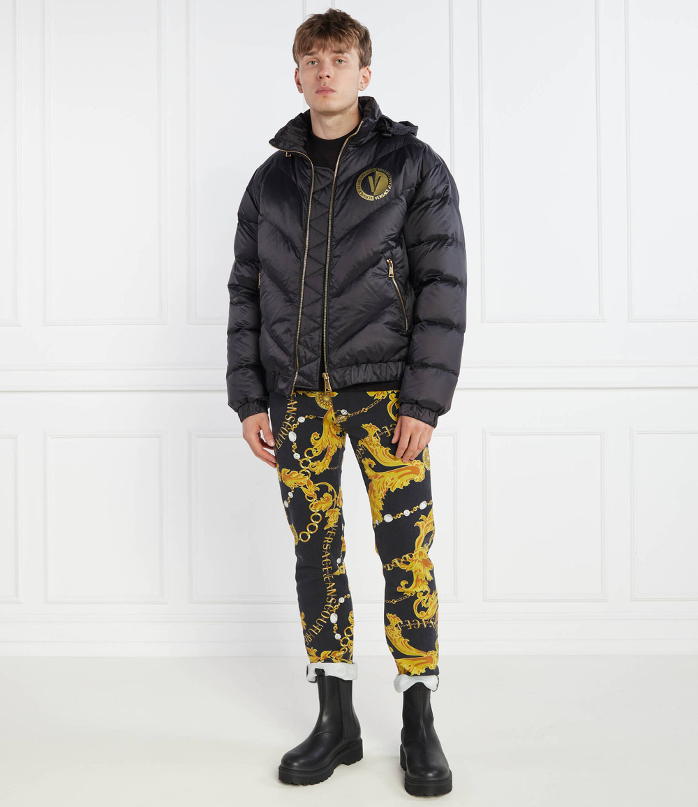Пуховая куртка Versace Jeans Couture - черный(75GAUD05CQN6D)