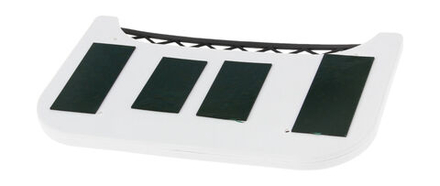 Накладной карман с сеткой 205х120х10 мм