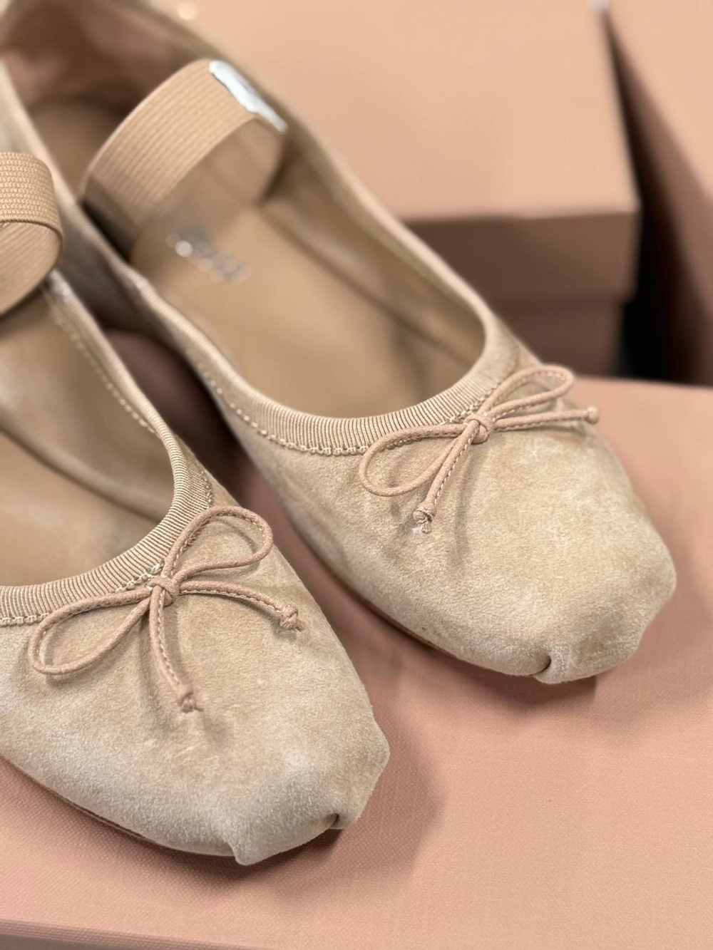 Балетки MIU MIU