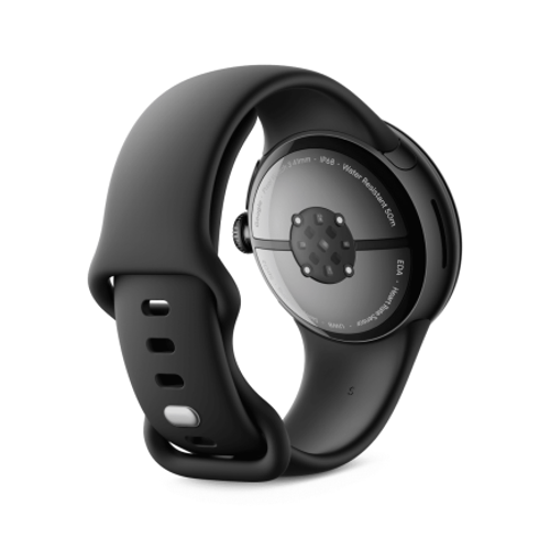 Умные часы Google Pixel Watch 3, 41 мм, Wi-Fi, «Матовый чёрный» корпус, ремешок цвета «Чёрный обсидиан»