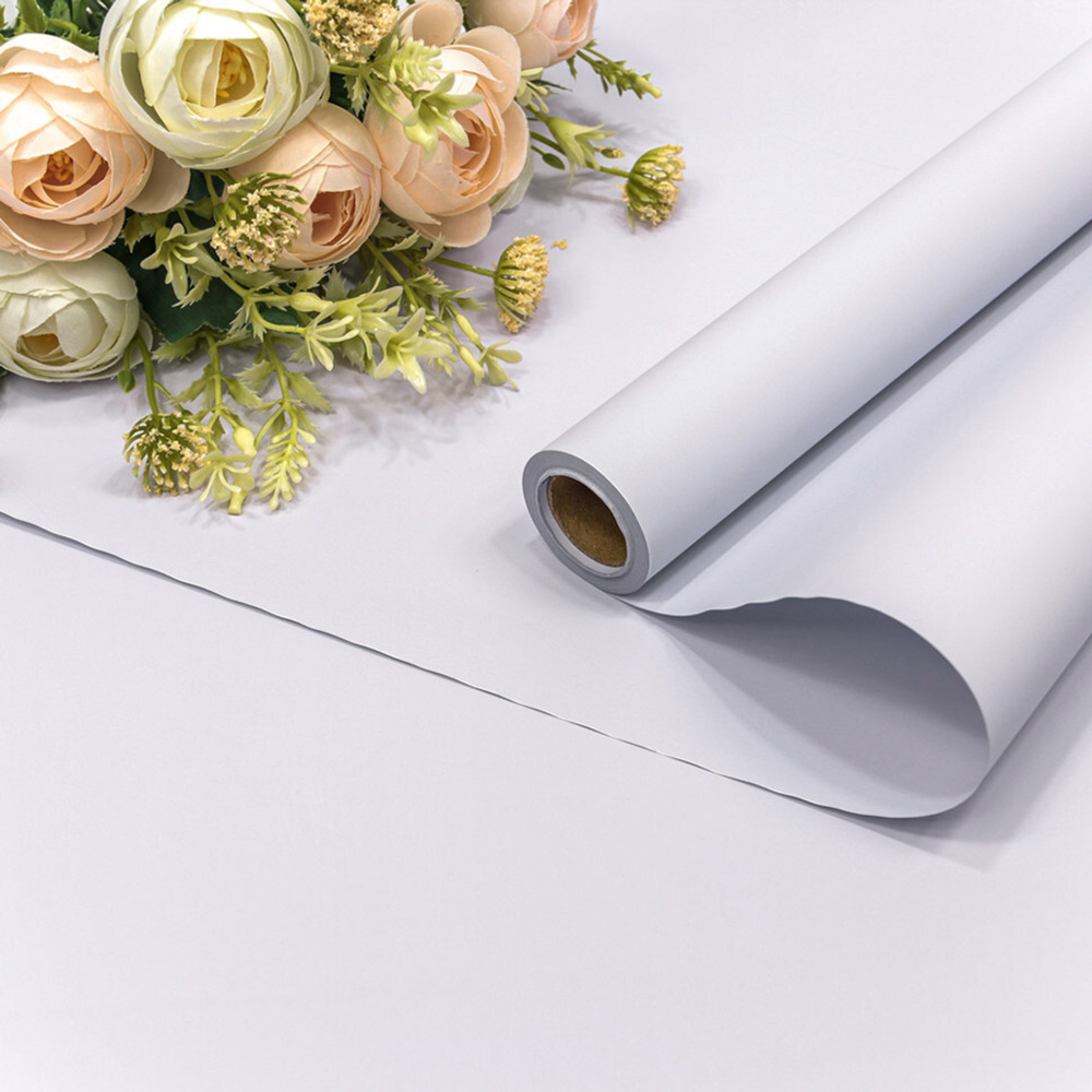 Пленка В рулоне 10 м х 58 см "Корейская" (Серый, Сиреневый)