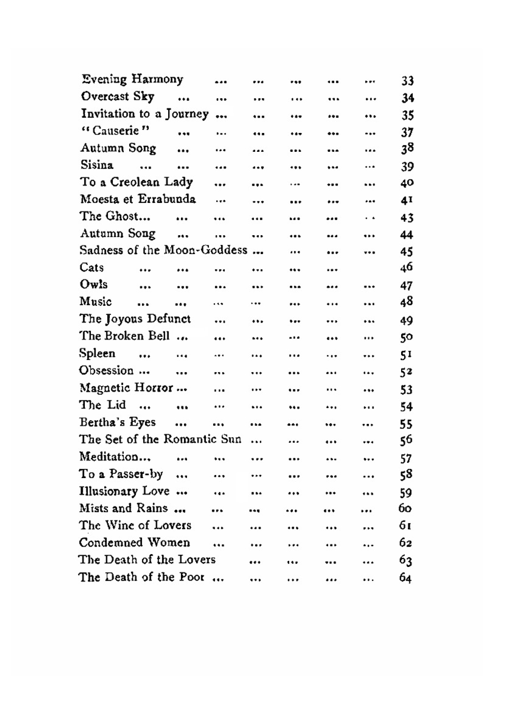 The flowers of evil | Charles Baudelaire