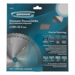 Диск алмазный, 230 х 22.2 мм, тонкий, сплошной (Jaguar) мокрая резка Gross