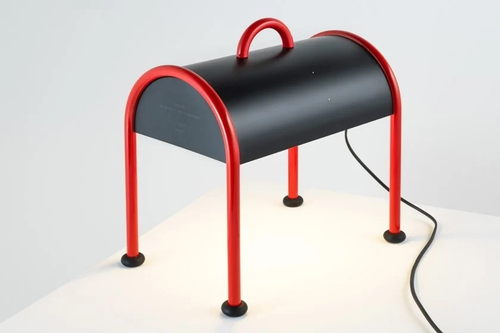 Светильник  VALIGIA  Stilnovo E27 красный/черный 238х353x375h