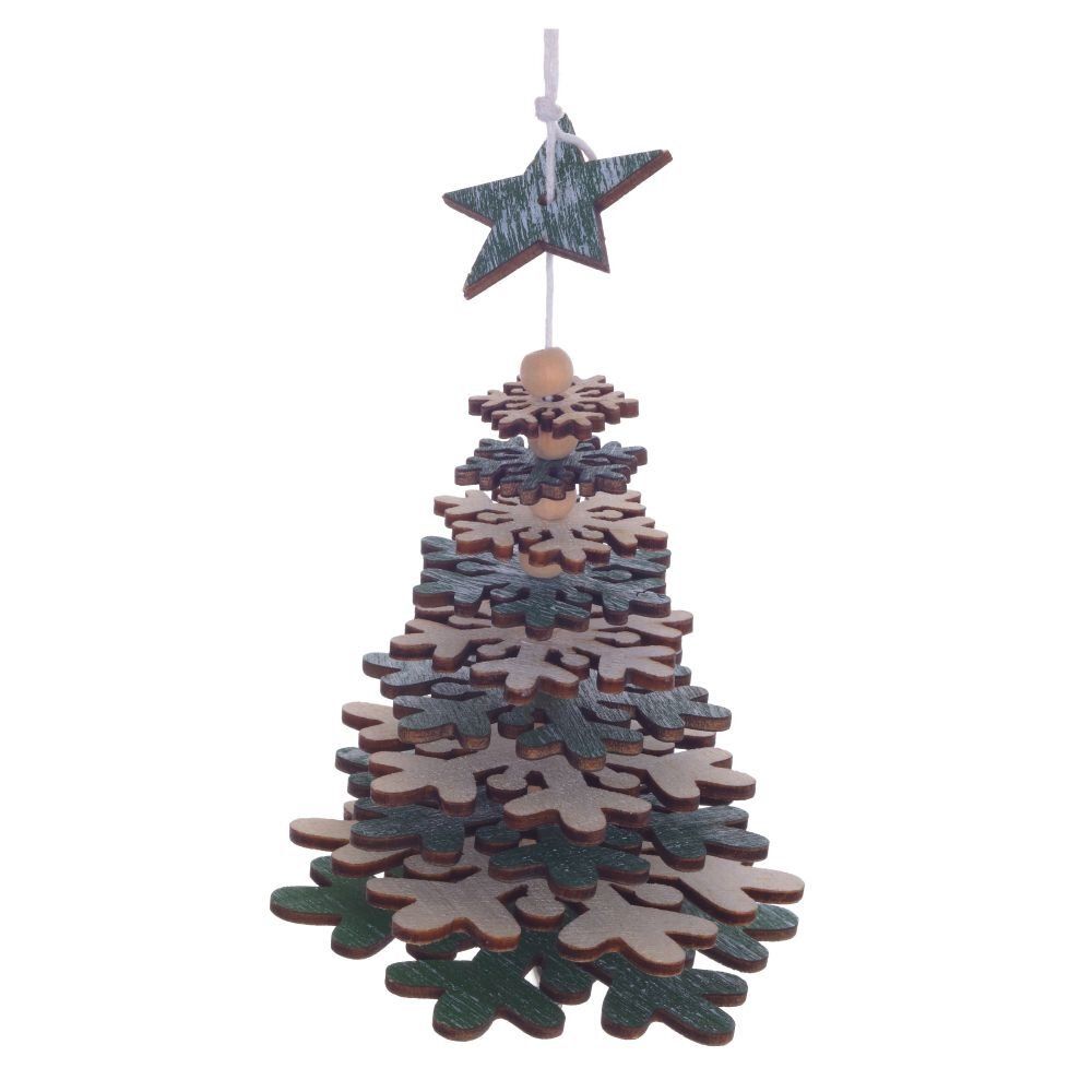 GAEM Украшение новогоднее "Елка", L8 W8 H14 см, 5в.