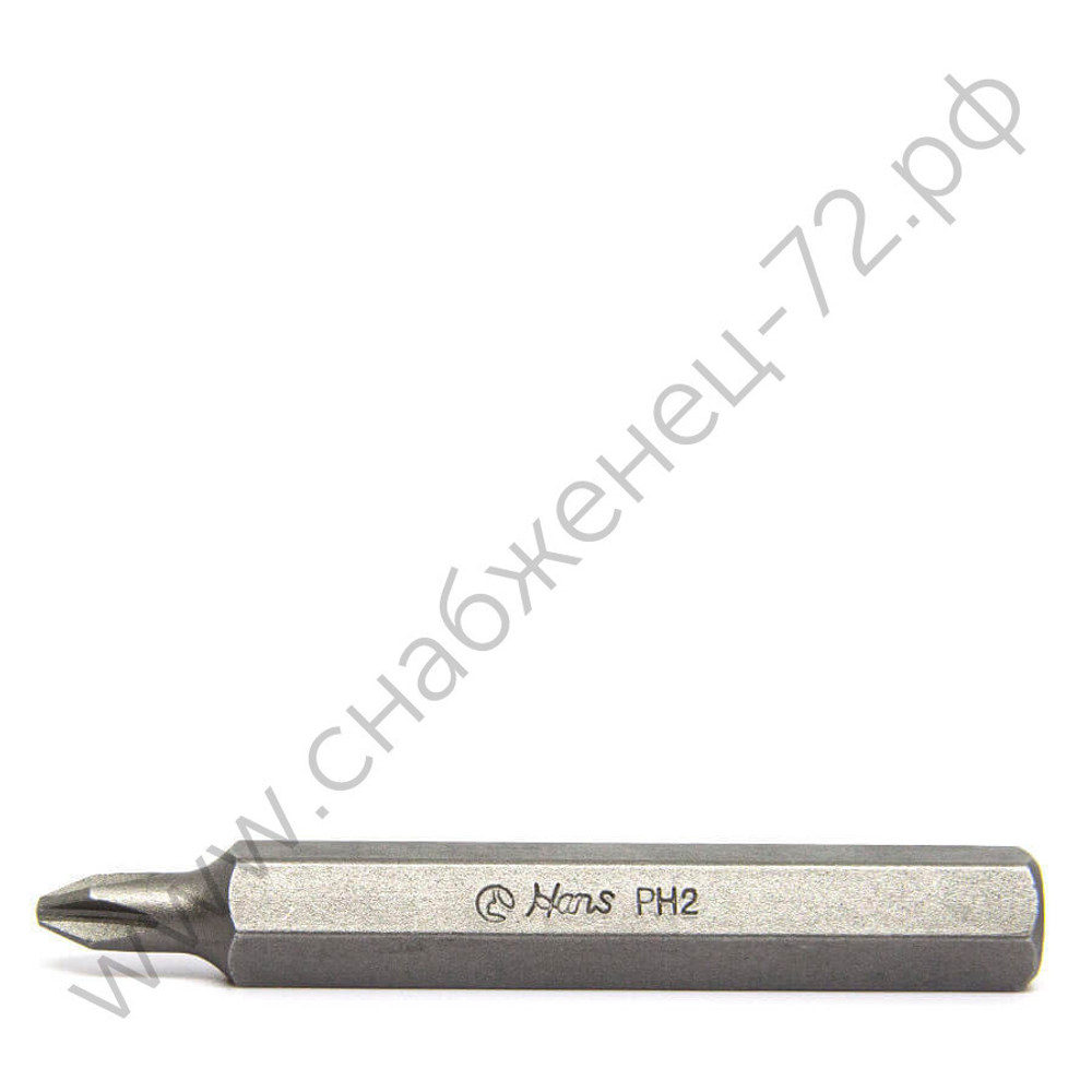 023-7PH2 бита крестовая длинная на 10мм PH2