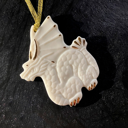 фарфоровая игрушка Дракон — Leoleo handmade