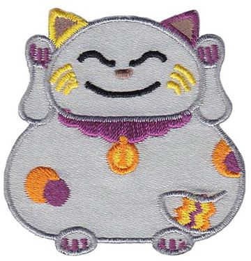 Нашивка Будда-кот