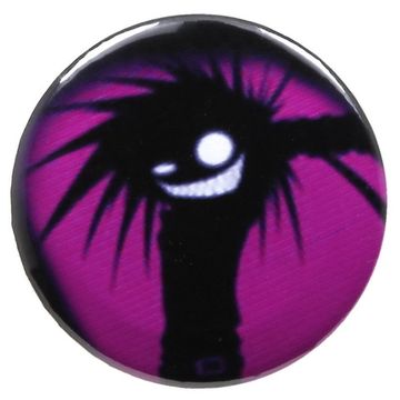 Значок Девочка улыбается 36мм (179)