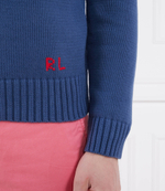 Свитер POLO RALPH LAUREN - голубой(710899223)