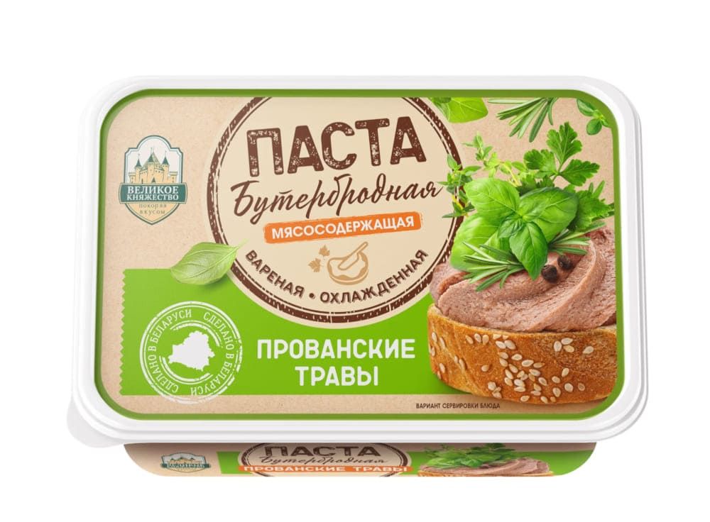 Паста бутербродная &quot;Классическая с прованскими травами&quot; 130г. Калинковичи