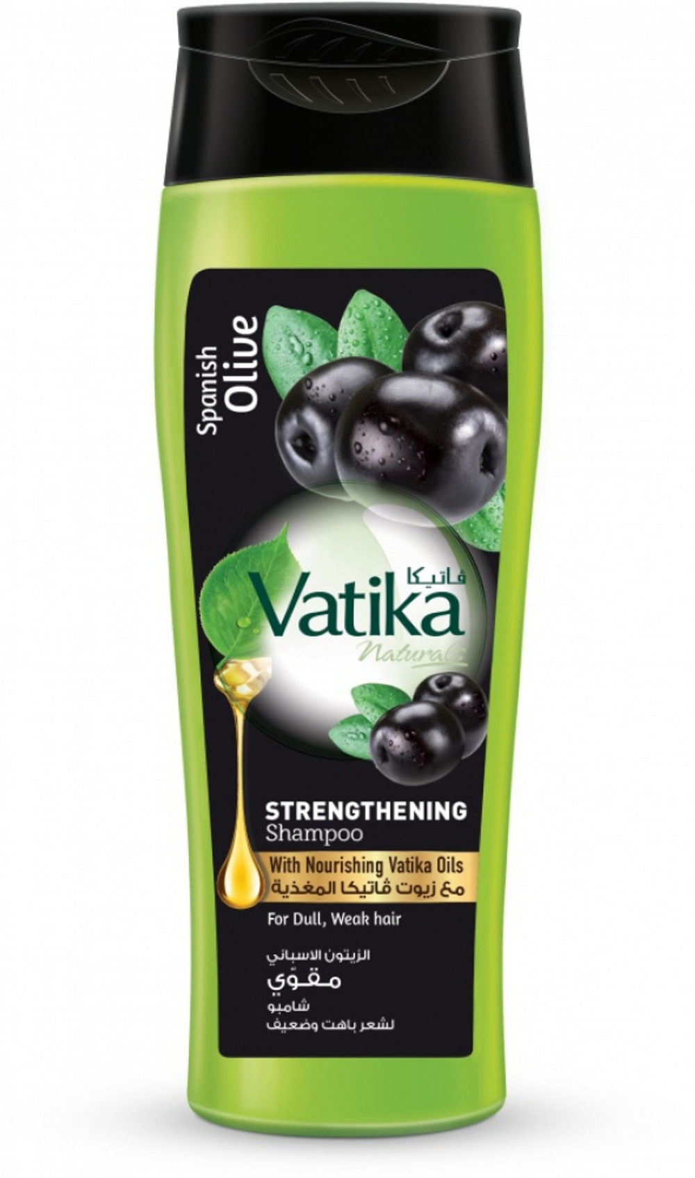 DABUR VATIKA Naturals Shampoo Olive Шампунь оливковый 400 мл