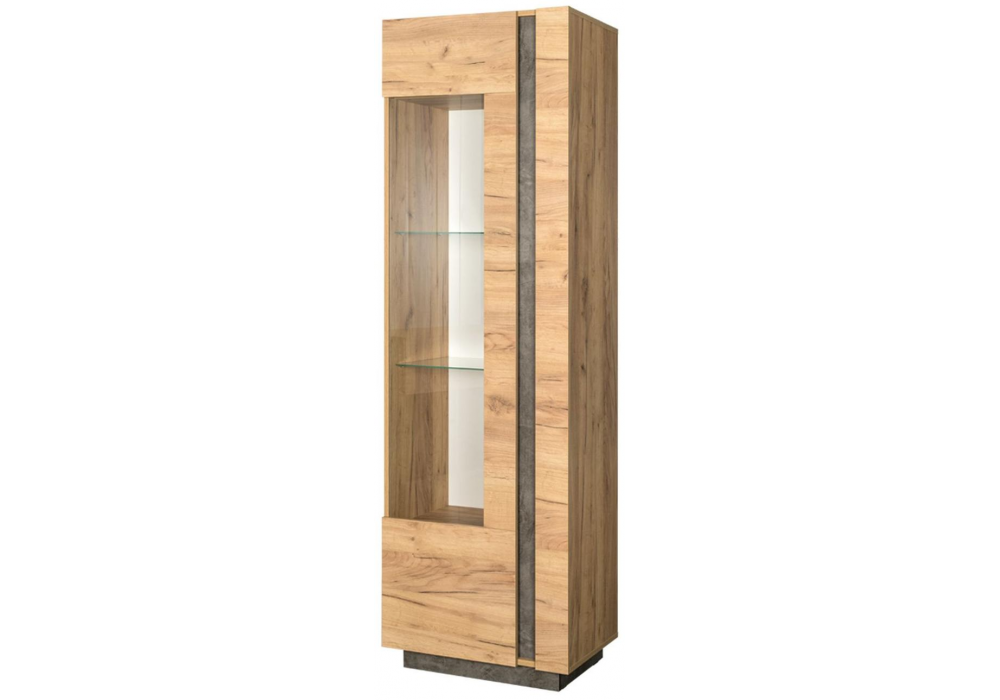 Модульная гостиная Арчи дуб золотой craft / камень темный U3705 комплектация 1