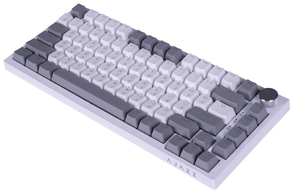 Клавиатура Ajazz AK820/Red/GW белый