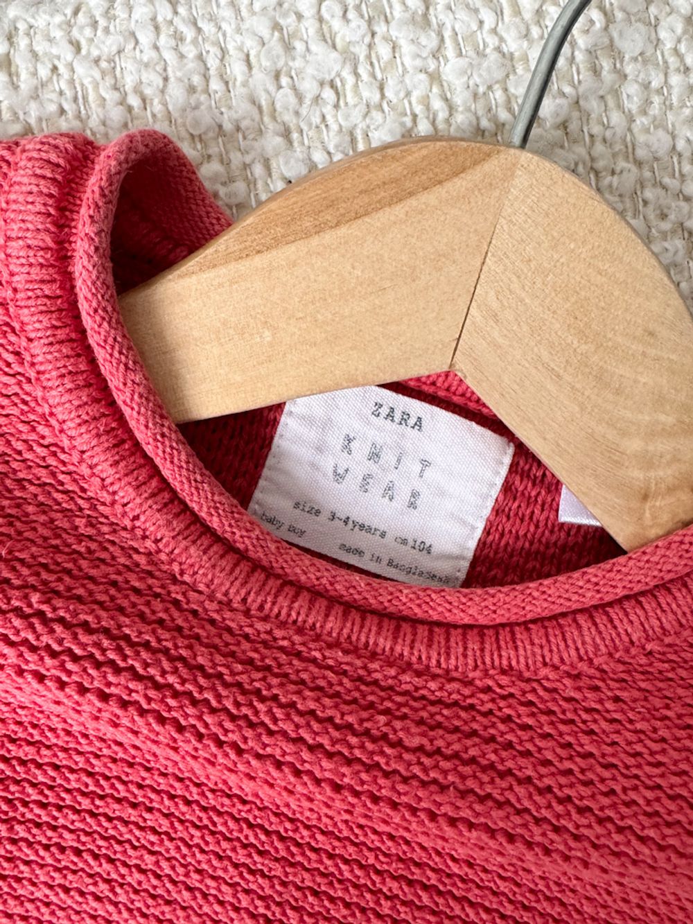 Хлопковый джемпер Zara, 104