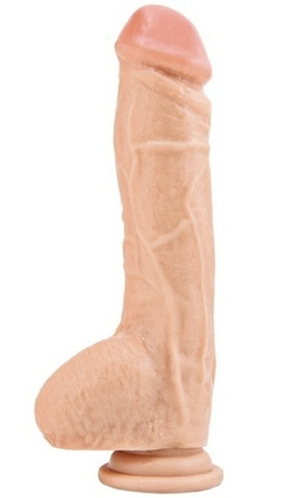 Большой реалистичный дилдо RealStick #224, 25 см