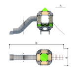 Игровой комплекс "Башня" Romana 057.109.02