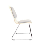 Стул Bels Molly Wood chrome