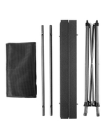 Стол складной Premier Fishing 94x55x50см с отделом под посуду столешница алюминий (PR-MC-607)