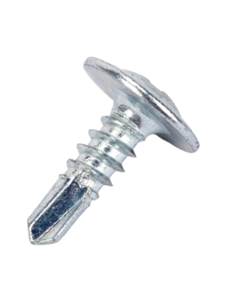 Саморезы Gigant 4,2x13, полусфера, сверло, цинк, 1000 шт. 123605