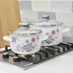 Набор кастрюль "Весенний романс" №29