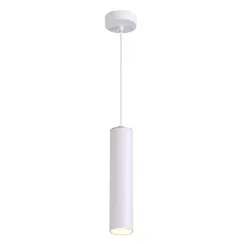 3873/1L HIGHTECH ODL19 000 белый Подвесной светильник GU10 1*50W 220V KIKO