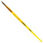 Кисти НАБОР 5 шт. (ПОНИ круглые № 1, 4; КОЗА круглые № 3, 6; ЩЕТИНА плоская № 4), пакет, ЮНЛАНДИЯ, 201079