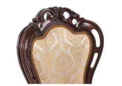 Стул Bronte вишня с патиной / бежевый