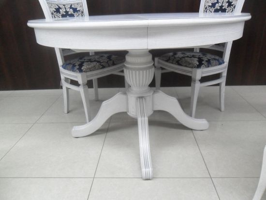 Стол круглый "Консул" (дуб/тон орех)