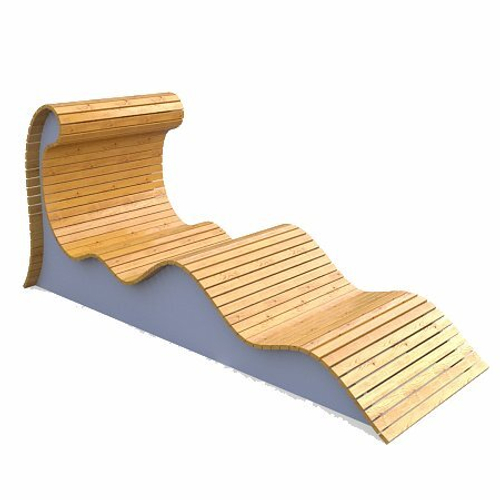 Лежак Волна