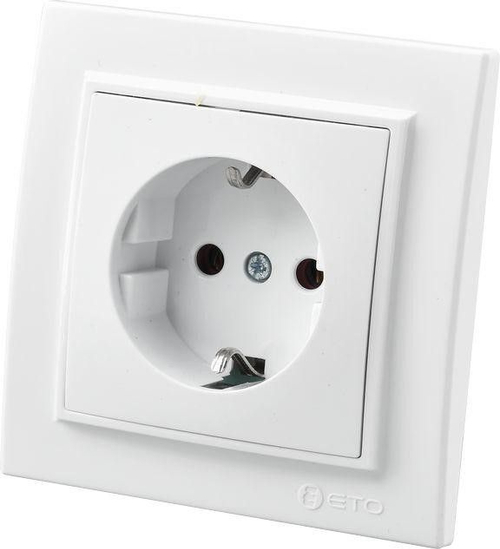 ZERA Розетка 10А бел 700 0200 217 EGP