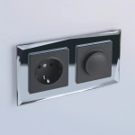 Рамка на 2 поста Diamant (черный) W0021208