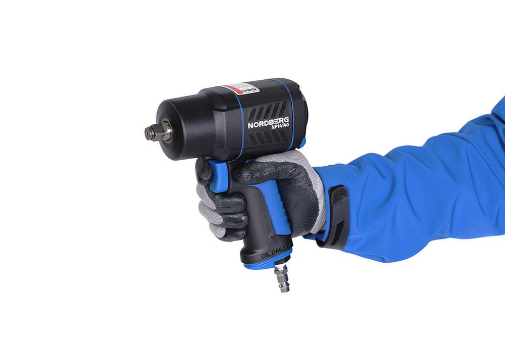 NORDBERG (NP14140) Пневмогайковерт ударный 1/2", 1550 Нм
