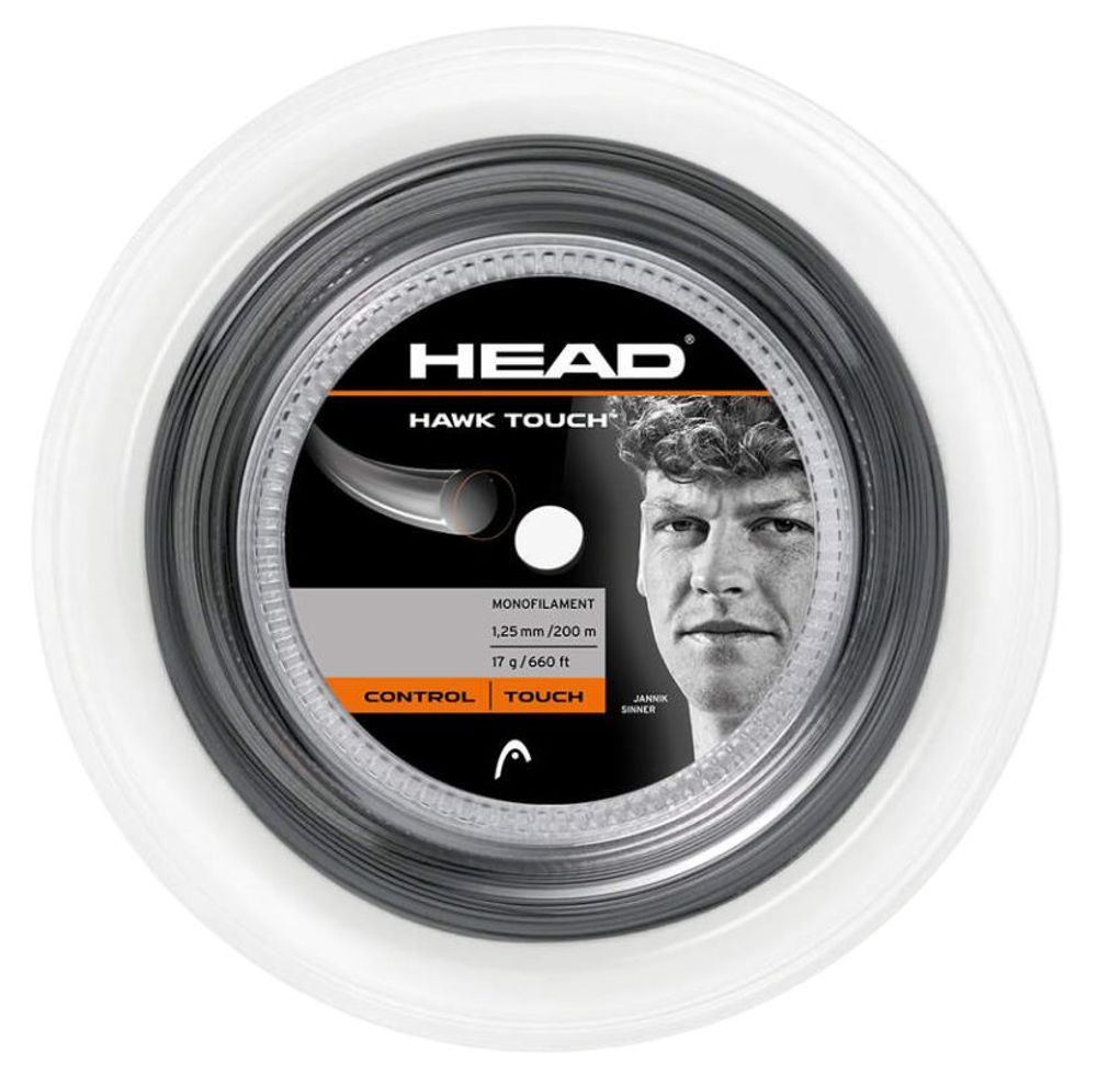 Теннисные струны Head HAWK Touch (200 m) - black