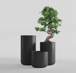 Кашпо TOPPER NERO