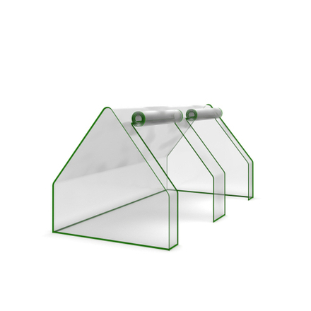 Чехол для теплиц GREEN APPLE GA-House-medium cover на молнии 1800х900х900 мм