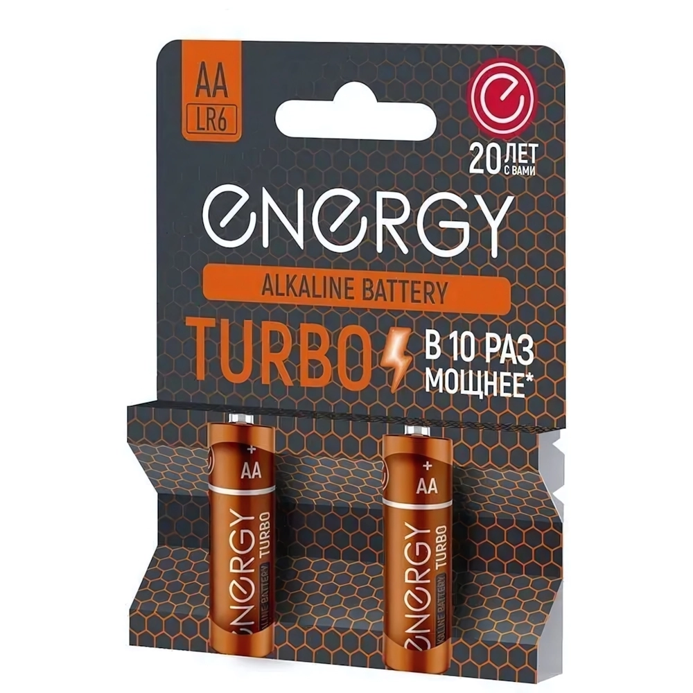 Батарейка алкалиновая Energy Turbo LRB (AА)