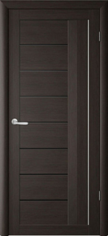 Межкомнатные двери Марсель, Эко-шпон, Кипарис тёмный