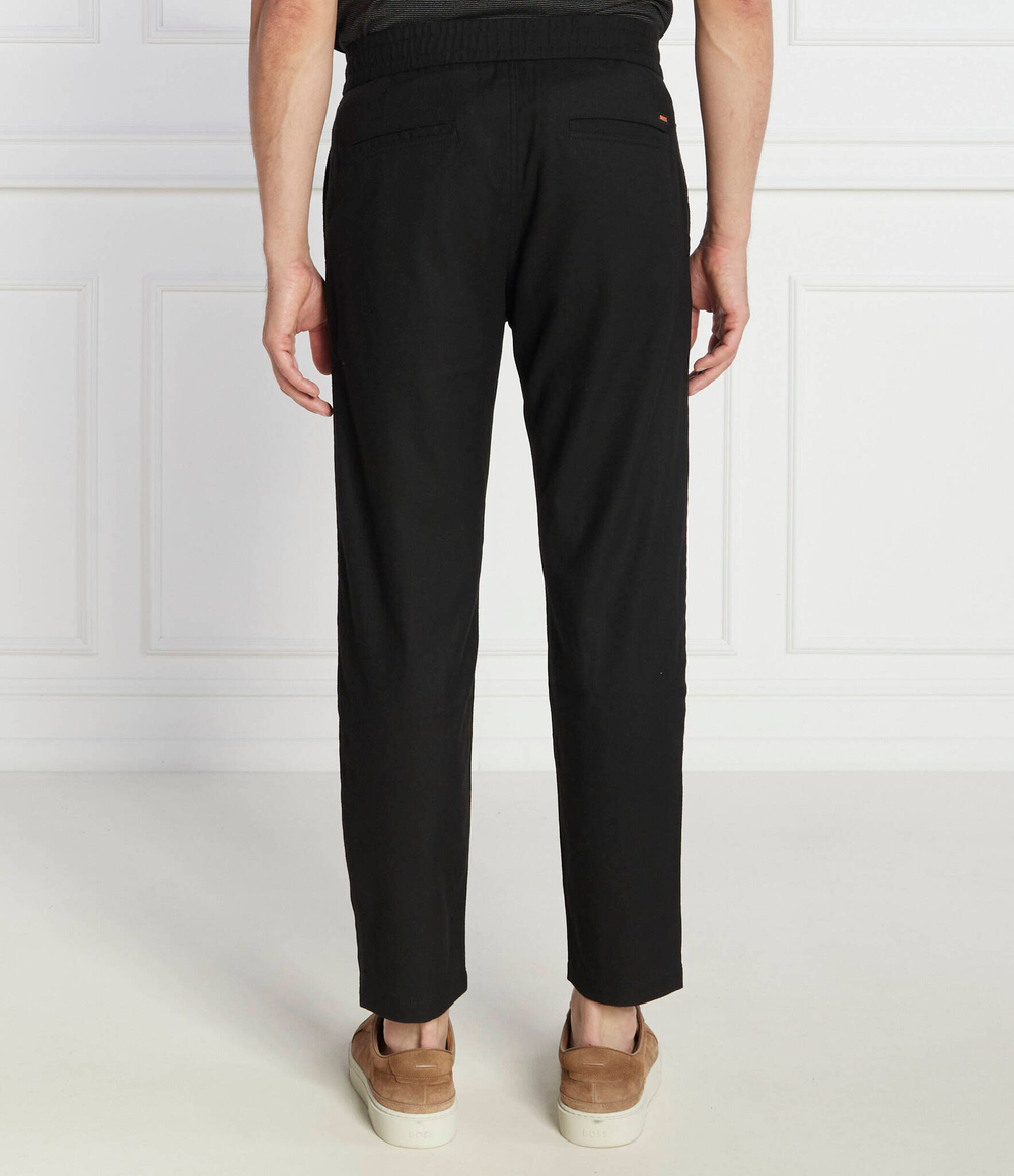 Чиносы BOSS ORANGE - черный(50501621)