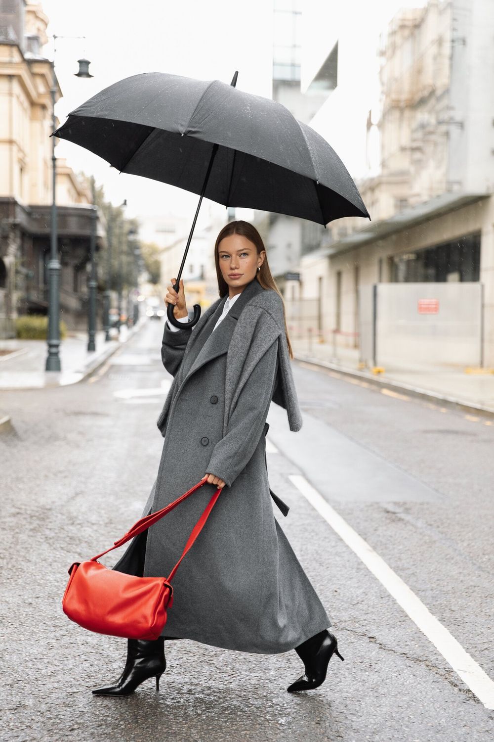 Сумка из натуральной кожи СИТИ "Рубин"