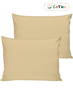 Постельное белье сатин Milky Garden "Марципан" 2-спальное Наволочка 50х70 см 2 шт Простынь 240x215 см Пододеяльник 175x215 см