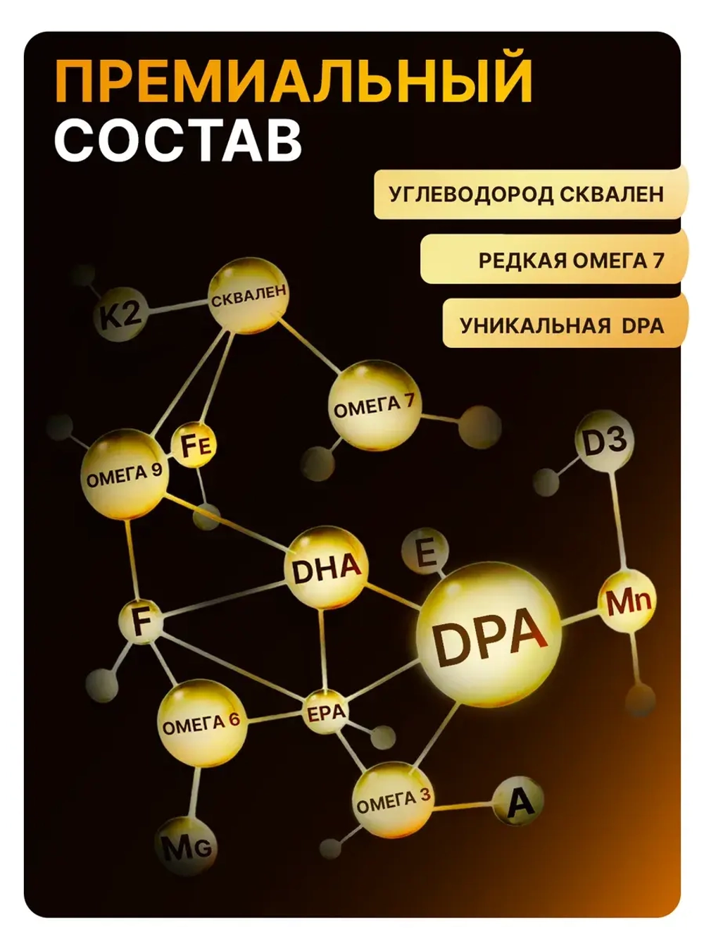 БАД Омега комплекс Тюлений жир 300