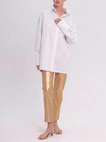 Рубашка с вырезами по бокам