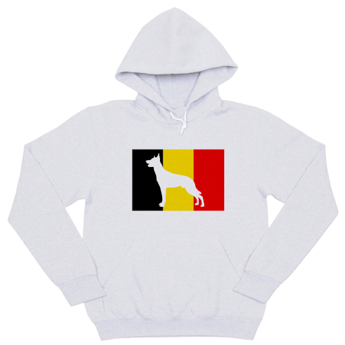 Толстовка "Малинуа на флаге"