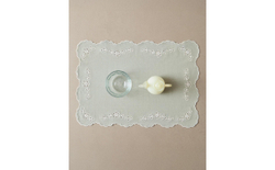 Zara Home сервировочная салфетка из хлопка, вышивка, 50 35 см · 7220/023